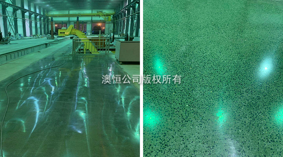 舊地面改造翻新成工業(yè)無機(jī)磨石